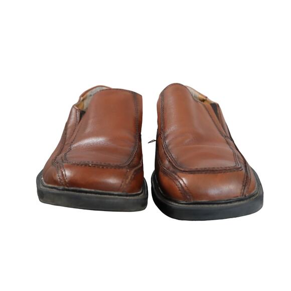 Dockers Mens Pro Style Slip On Loafers Size 8 Brown Leather All Motion Comfort - Picture 3 of 8